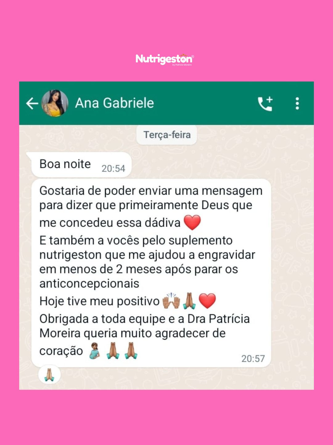 Relato de Ana Gabriele